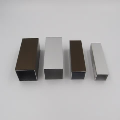 Argentina Bolivia Aluminum Glass Frame Extrusion for Windows Doors