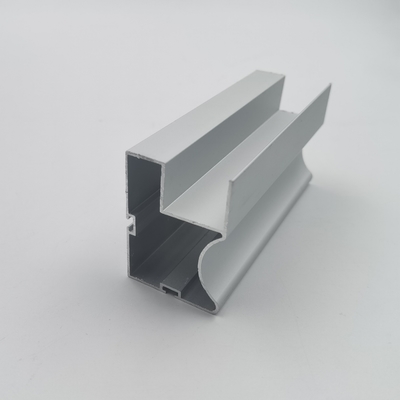 Lightweight Anodized Wardrobe Aluminium Profile For Swing Type Closet Door
