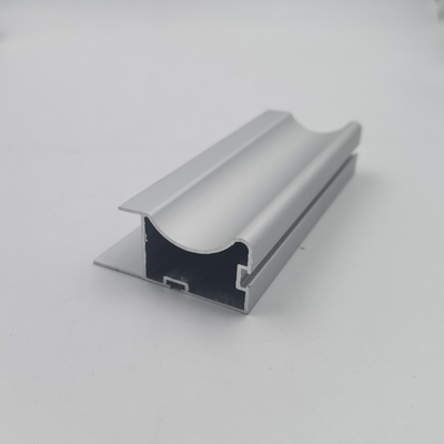 Lightweight Anodized Wardrobe Aluminium Profile For Swing Type Closet Door