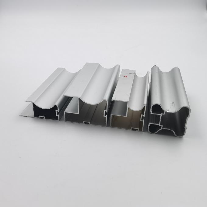 Lightweight Anodized Wardrobe Aluminium Profile For Swing Type Closet Door