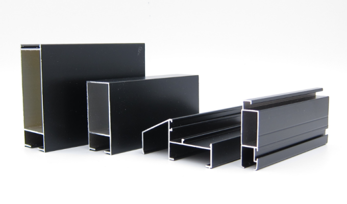 Bolivia Anodized 6063 T5 Aluminium Window Profiles Wind Resistance