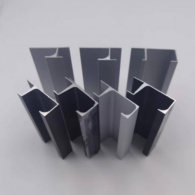 6063 T5 Anodized Aluminum Profiles For Kitchen Cabinets Handle Hidden G