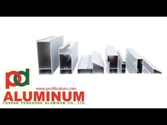 Anodized 6063 T5 Aluminium Window Profiles