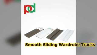 Aluminium Sliding Door Track 6M Mill Finish