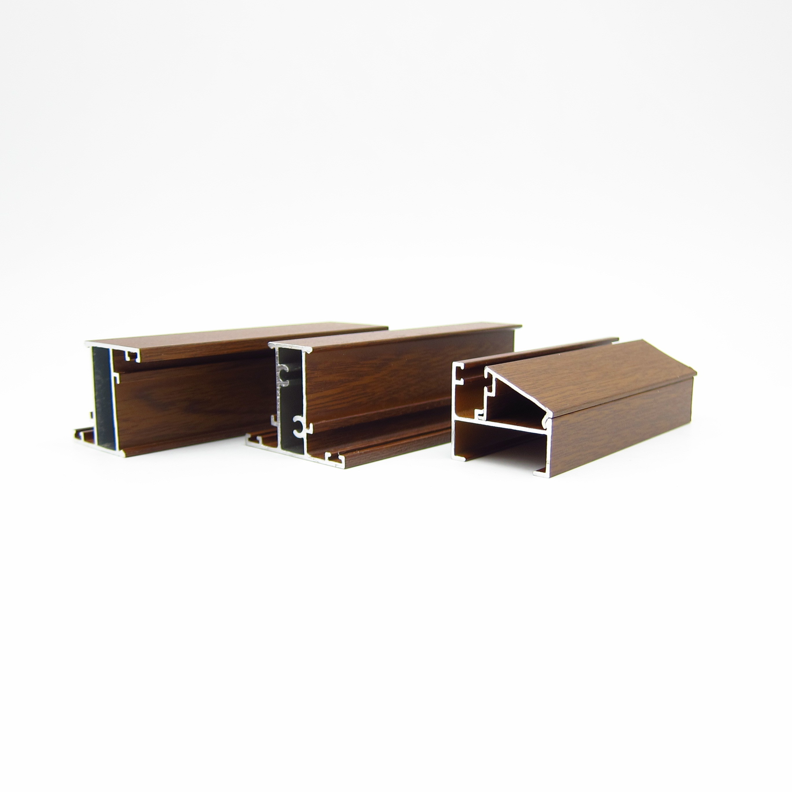 Projecting Window Frame Decoiling Processing Service Aluminum Profile For Projecting Window ...