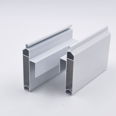 Good price 6063-T5 Customized Aluminum Alloy Rolling Shutter Door Slat And Track Profiles For Garage online