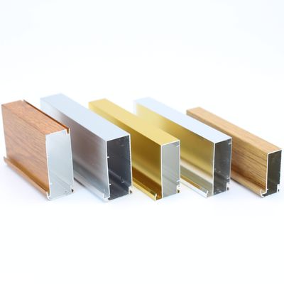 Good price High Quality Customized Powder Coated Polishing Aluminium Kitchen Cabinet Profile online