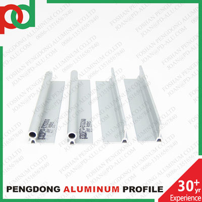 6063 T5 Matt Black Anodized Aluminium Sliding Door Frame 6M