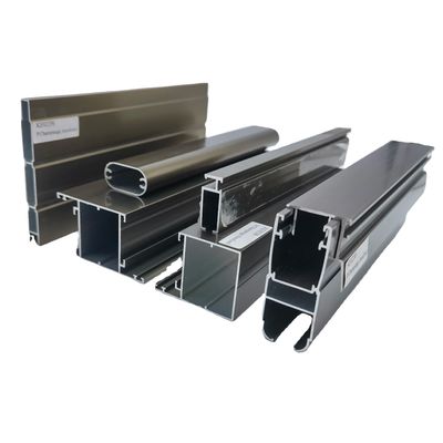 Aluminium Profile For Door Flame And Window Leaf With Champagne Anodized In Gabon, Burkina Faso