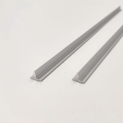 Good price Decorative 8mm T Shape Aluminium Trim Profiles Silver anodized matt online