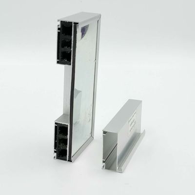 Good price 1.2mm Silver Anodized Aluminium Profiles For Libya Israel Iraq online