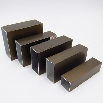 Good price T5 Anodized Angle Aluminium Square Pipe 6030 Rectangular Steel Tubing online